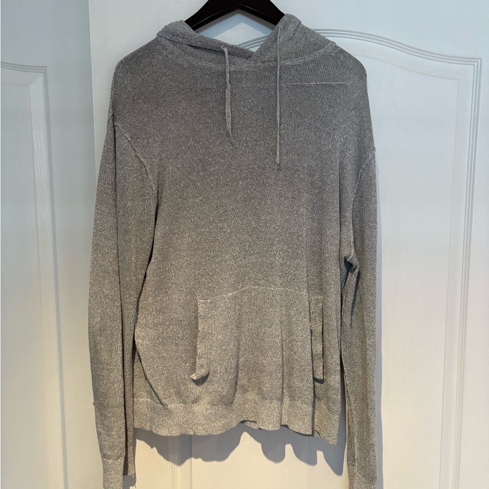 Banana Republic Gray Men's Sweater Hoodie